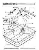 Burner box assy. (1171*h-30) (1171ah-30) (1171wh-30)