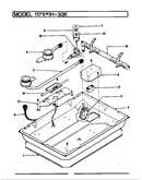 Burner box assy. (1171*h-30k) (1171ah-30k) (1171wh-30k)