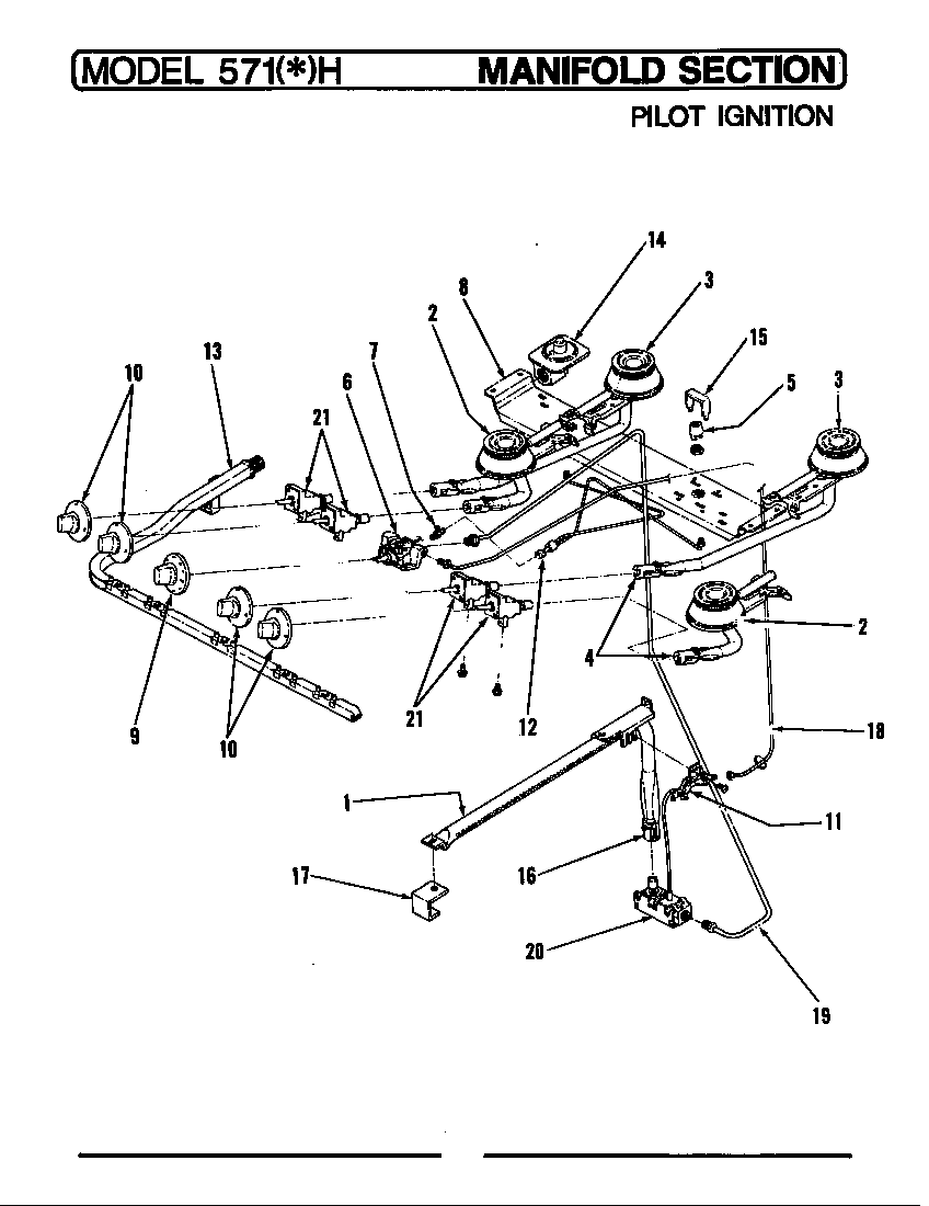 Manifold (571*h) (571ah) (571wh)