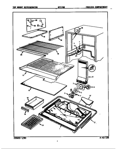 Freezer compartment