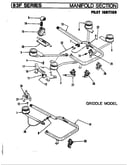 Manifold section (pilot ignition)