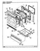 Door/drawer (a3832xr) (a3832xra) (a3832xrw)