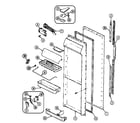 Maytag GS22A8D3V fresh food door diagram