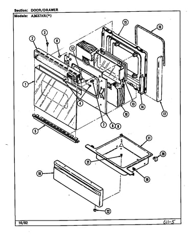 Door/drawer