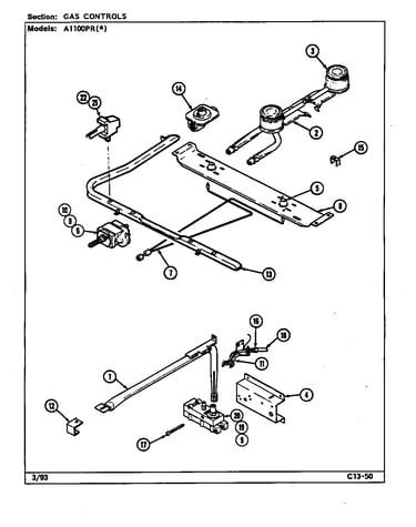Control system (a1100pra) (a1100prw)