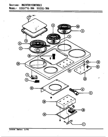 Top assembly