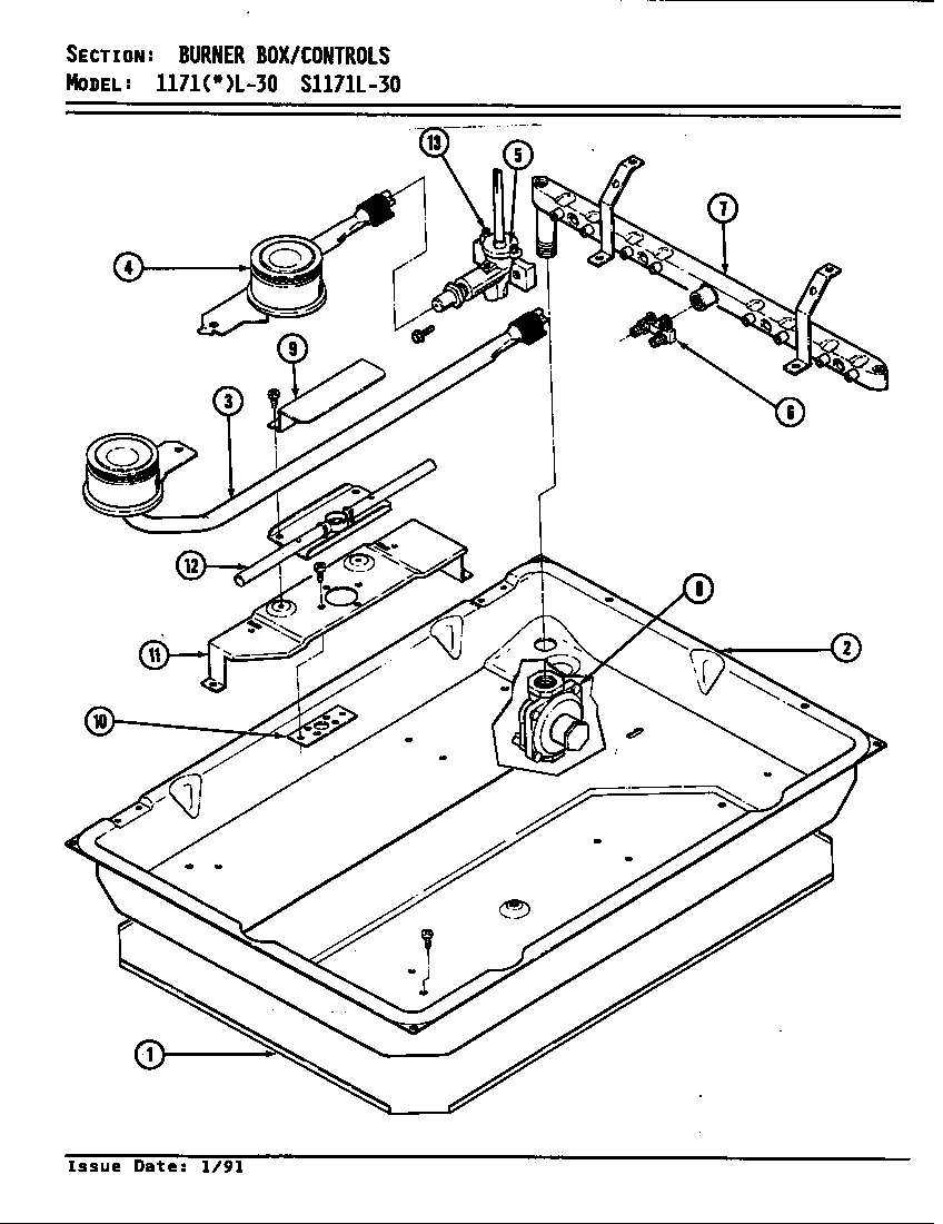 Burner box