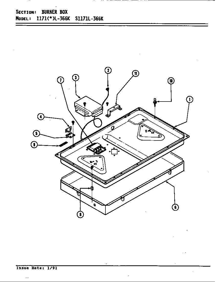 Burner box