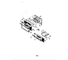 Magic Chef S22FK-2KLX door (lower) diagram