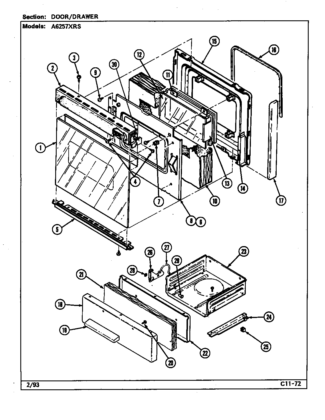Door/drawer