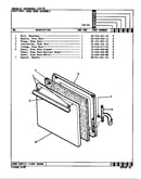 Oven door assembly