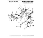 Magic Chef 11HN-10K control system (solid state ignition) diagram