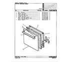 Magic Chef 11HN-10K door diagram