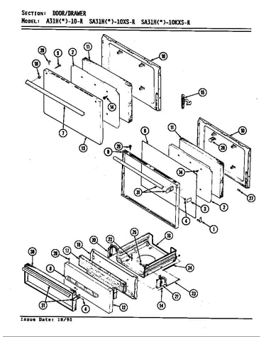 Door/drawer