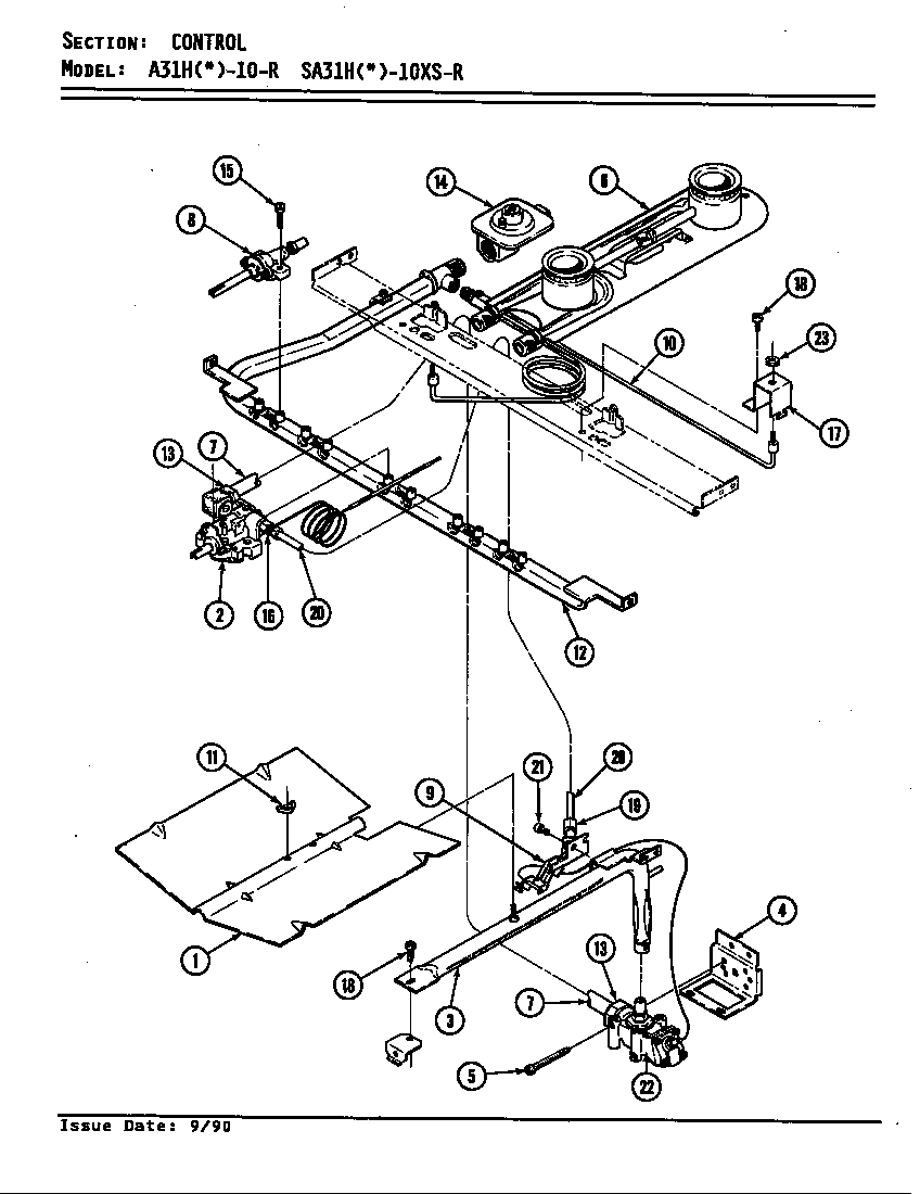 Control system (a31ha-10-r) (a31hn-10-r) (sa31ha-10xs-r) (sa31hw-10xs-r)