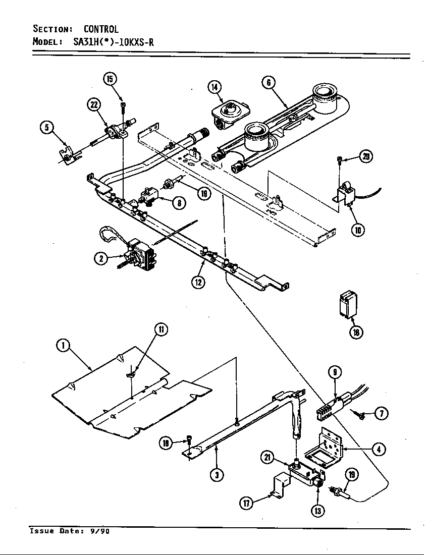 CONTROL SYSTEM (SA31HK-10KXS-R)