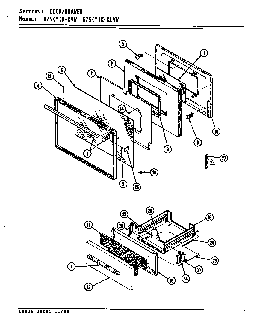 Door/drawer