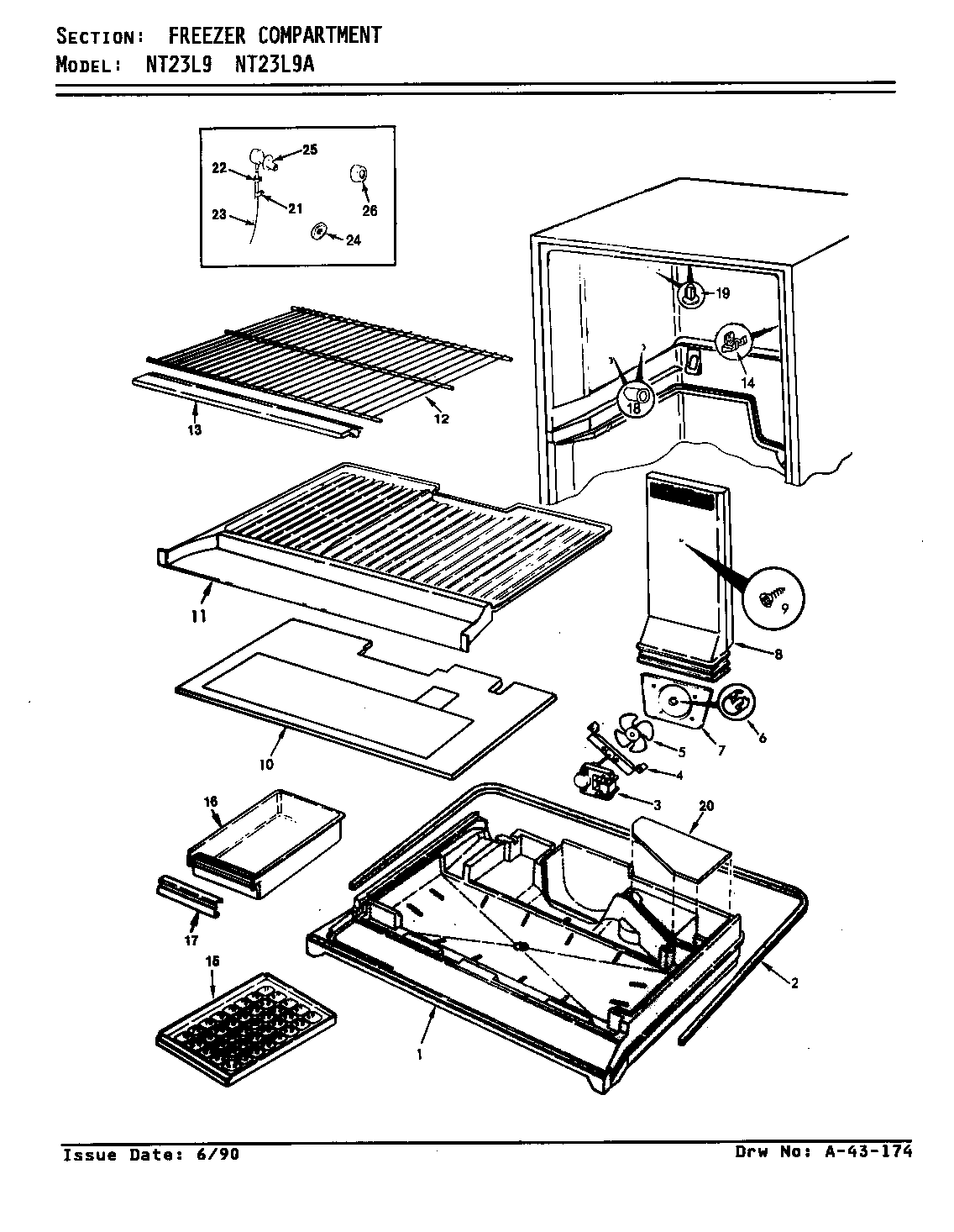 Freezer compartment