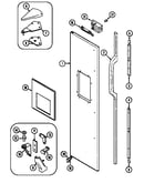 Freezer outer door