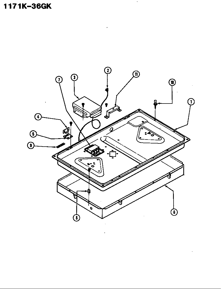Burner box assy.