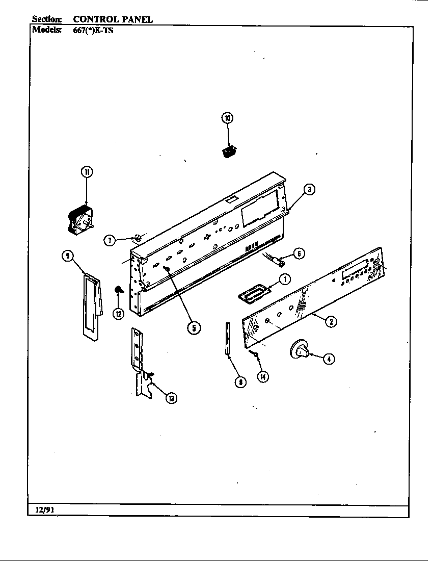 Control panel