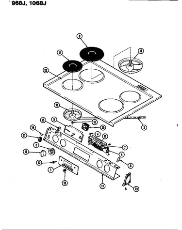 Top assembly