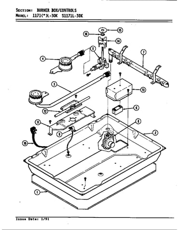 Burner box