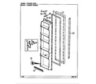 Maytag NS208MW/DR06A freezer door (ns208mw/dr06a) (ns208ma/dr07a) diagram