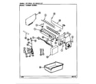 Maytag NS208MW/DR06A optional ice maker kit (ns208mw/dr06a) (ns208ma/dr07a) diagram