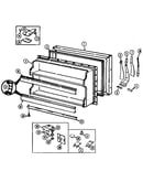 Freezer door (nt173ma/dc24a) (nt173ma/dc24c) (nt173mw/dc23a) (nt173mw/dc23c) (nt173mw/dc24c)