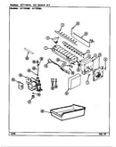 Optional ice maker kit