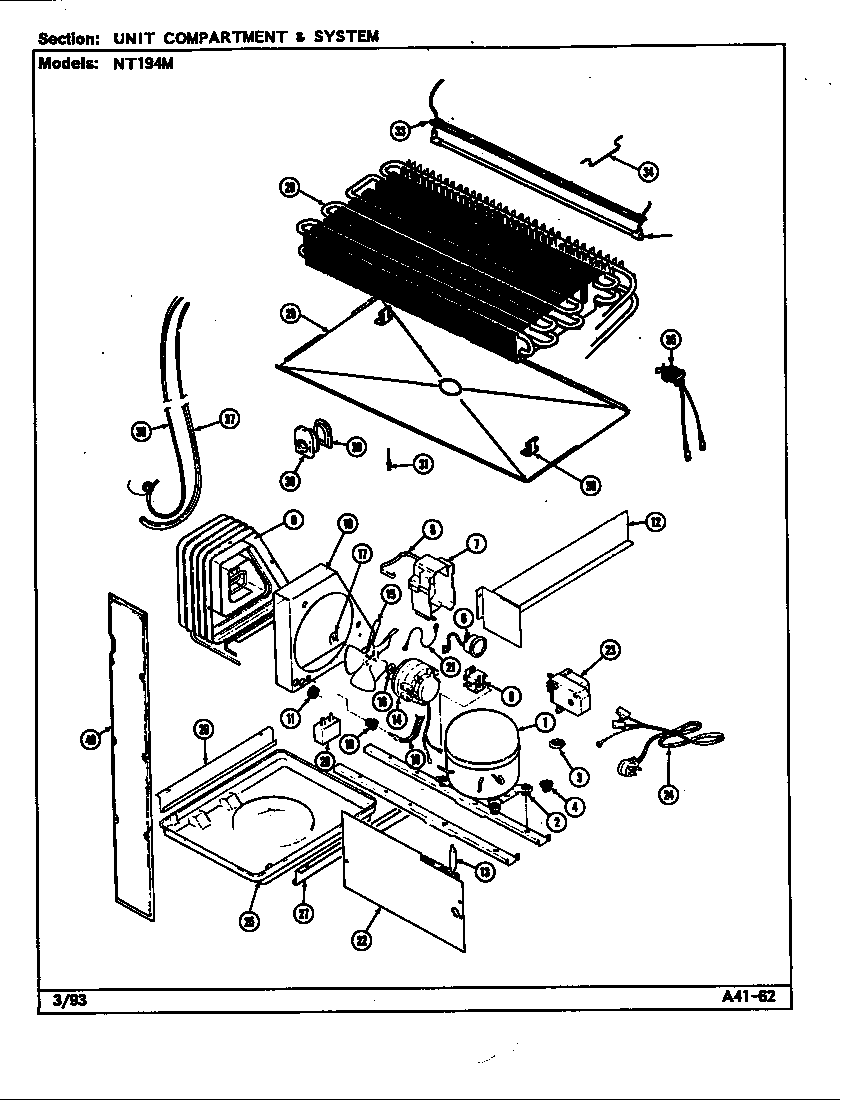 Unit compartment & system