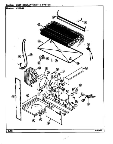 Unit compartment & system