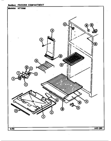 Freezer compartment