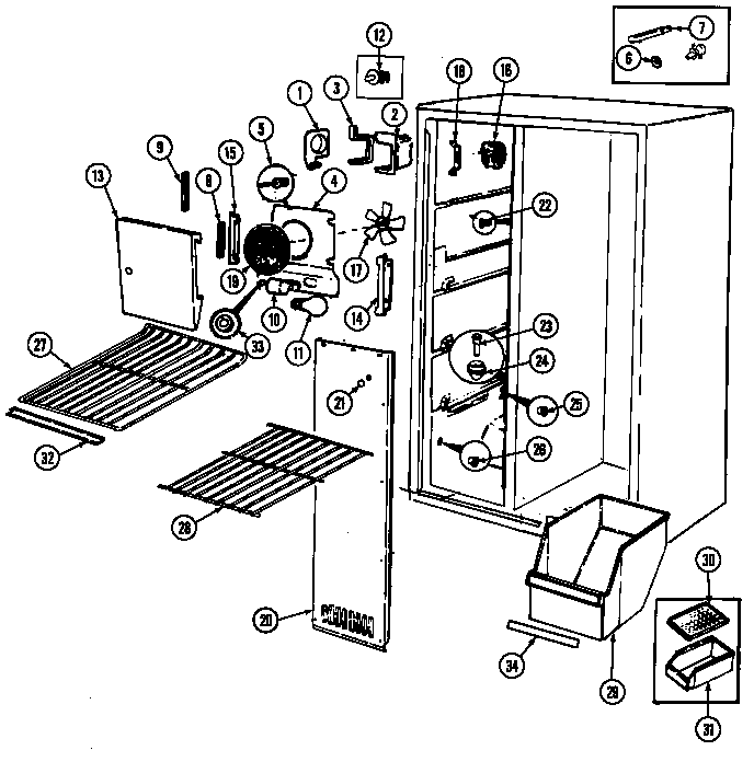 Freezer compartment