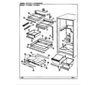 Norge NT218MFW/DD73A shelves & accessories diagram