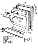Fresh food door (nt153ma/dc01a) (nt153ma/dc01b) (nt153ma/dc02a) (nt153mw/dc01a) (nt153mw/dc01b)
