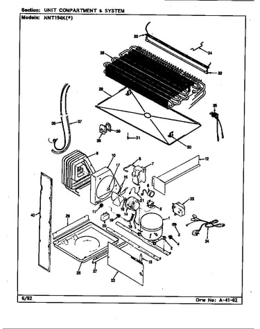 Unit compartment & system