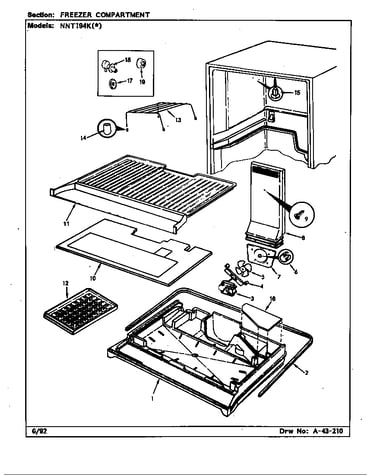 Freezer compartment
