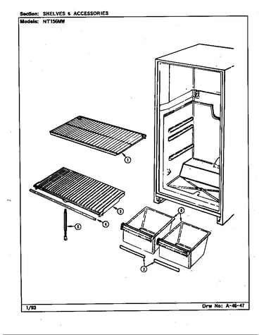 Shelves & accessories