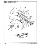 Optional ice maker kit