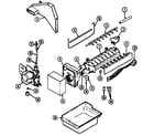 Maytag NT155MW/DC03B optional ice maker kit diagram