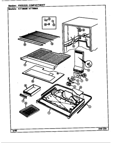 Freezer compartment