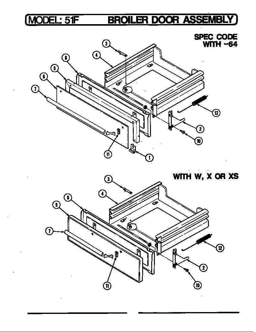 BROILER DRAWER