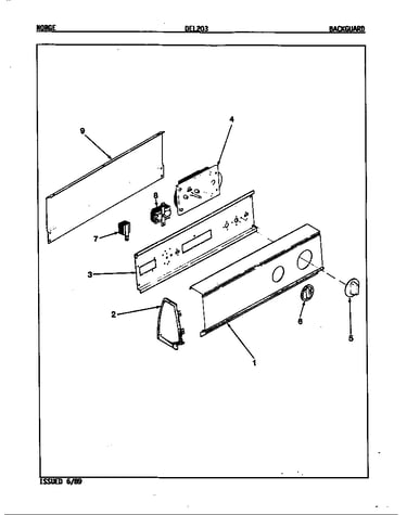 Control panel (rev. a-d)
