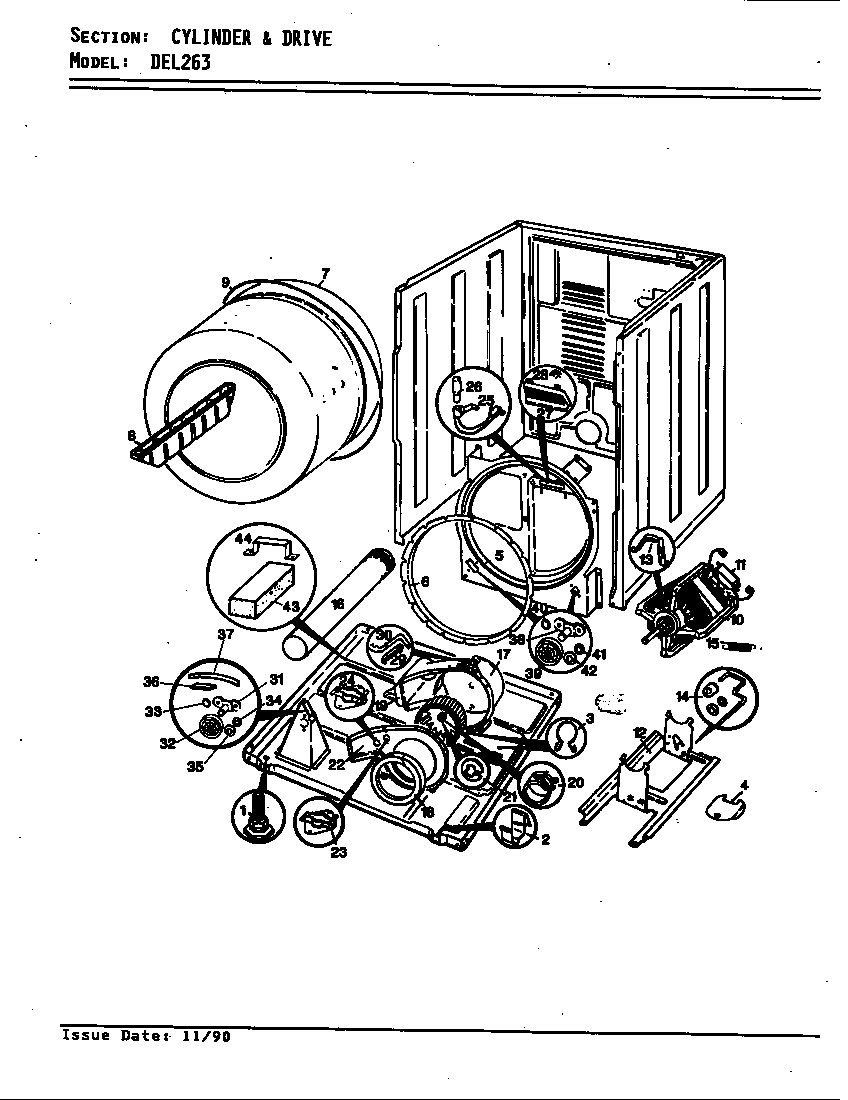 Cylinder & drive (rev.a-d)