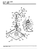 Base & drive (wht) (lwm205w)