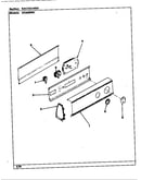 Control panel (rev. a-b)(wht) (dem205wc)