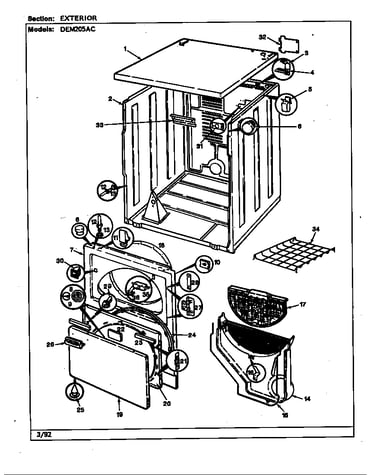 Exterior (rev. a-b)(alm) (dem205ac)