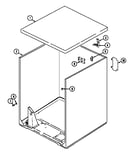 Cabinet (rev. e) (dgm202a) (dgm202w)